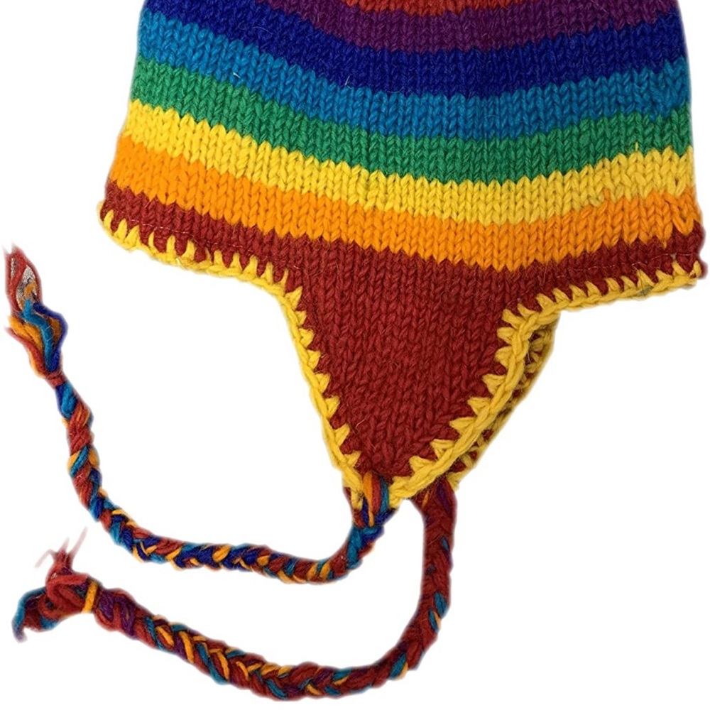 Hot Sale!!!Handmade Rainbow π hat - Picture 14 of 16